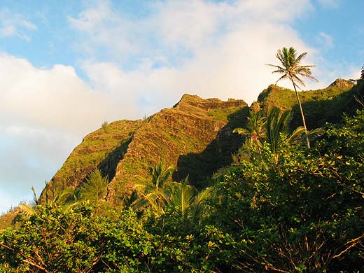 Na Pali above Ke'e